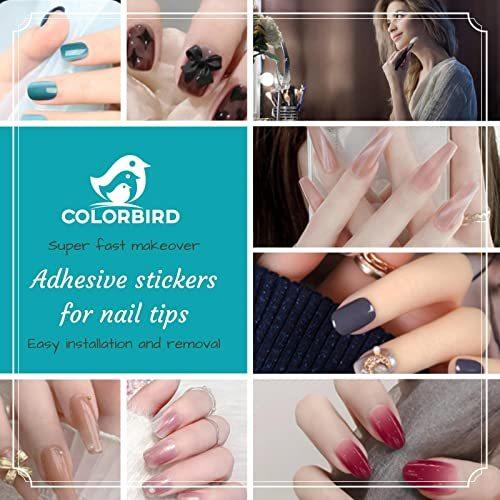 日本最大の Colorbird ネイル用両面テープ ネイル接着剤 ネイルチップ 付け爪 ネイルグルー ネイルアート 粘着グミ ツケ爪粘着剤 枚 Thisissesame Com