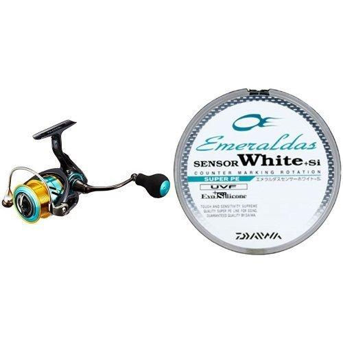 お待たせ ダイワ Daiwa 2500サイズ Peラインセット 2508pe H Mx 17エメラルダス エギング スピニングリール スピニング リール