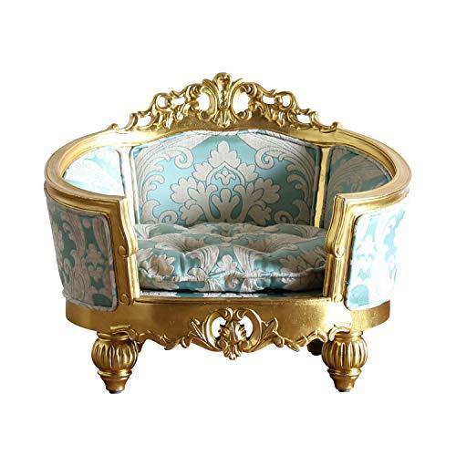 ソファ ロココ アンティーク 姫系 猫脚 ペット ソファー 姫 ペットソファ イタリアン 犬 猫 ゴシック コンパク?