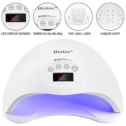新しい ジェルネイル Seisoo Uvライト Ledネイルドライヤー 72w ジェルネイル Ledライト 硬化ライト タイマー設定可能 ジェル ネイル用 レジン Www Threeriversofs Com