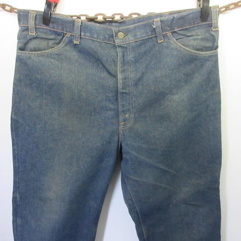80s リーバイス ジーンズ 646 ベルボトム w44 110cm TALON 濃紺 80s リーバイス ジーンズ 646 ベルボトム w44 110cm TALON 濃紺