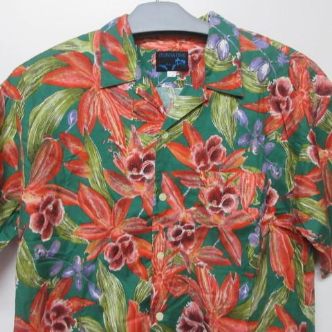 60s～ USA製 アロハシャツ vintage コットン CORSAIRE アロハシャツ M 夏 カラフル COTTON オールド アメカジ