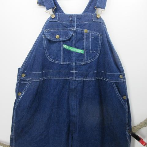 KEY デニムオーバーオール/サロペット/古着/実寸W48L30 KEY デニムオーバーオール/サロペット/古着/実寸W48L30 - メルカリ