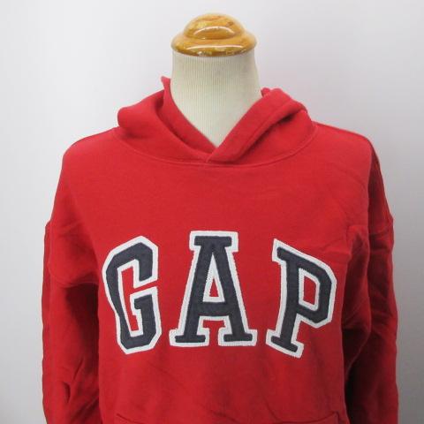GAP ギャップ パーカー 赤 子供 XL アメカジ古着 sy2877 : 古着屋