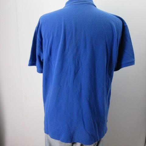 POLO ラルフローレン ポロシャツ M 青 アメリカ古着 sy359 : 古着屋
