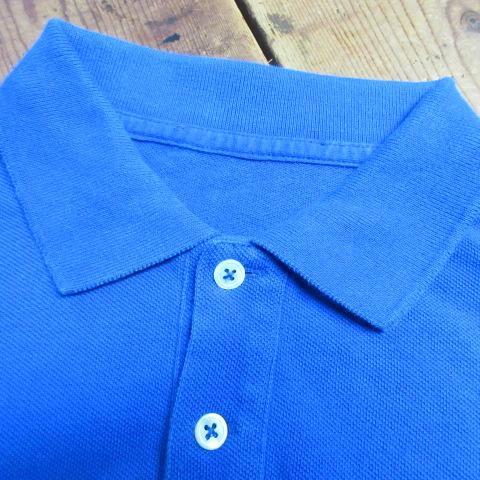 POLO ラルフローレン ポロシャツ M 青 アメリカ古着 sy359 : 古着屋