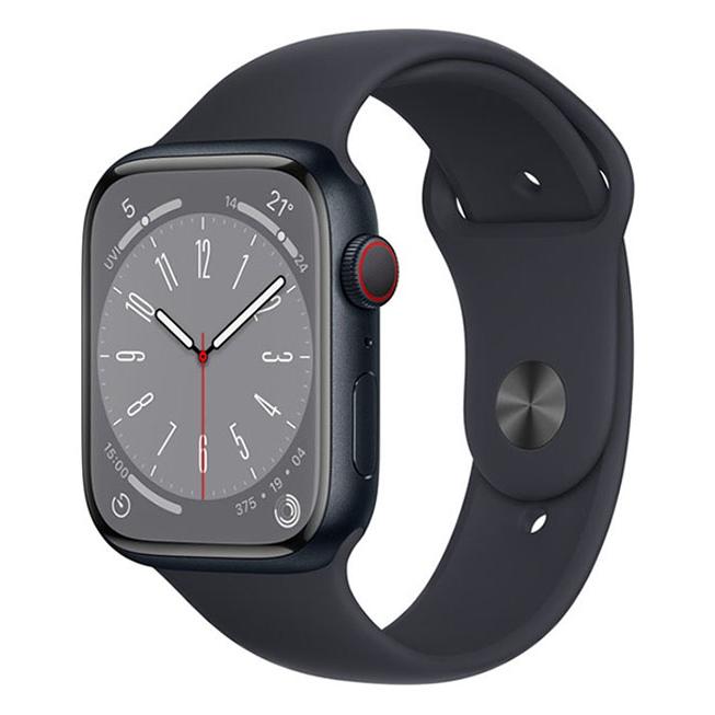 Series8[45mm/セルラー]アルミ ミッドナイト Apple Watch【安 … : ゲオ 