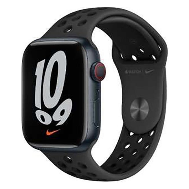 Series7[45mm/セルラー]アルミ ミッドナイト Apple Watch Nike… : ゲオ  