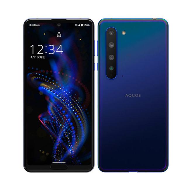 スマートフォン本体 063000B AQUOS R5G 908SH 256GB AQUOS R5G 908SH[256GB] SoftBank アースブルー【安心保証】 : ゲオ