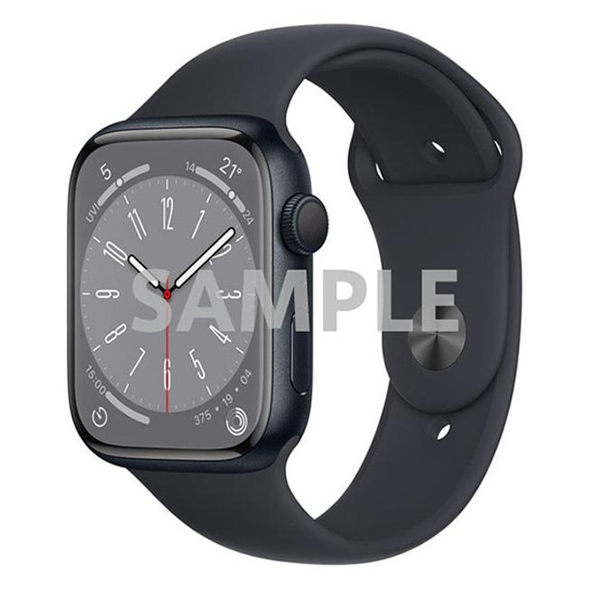 Series8[45mm/GPS]アルミ ミッドナイト Apple Watch【安心保証 