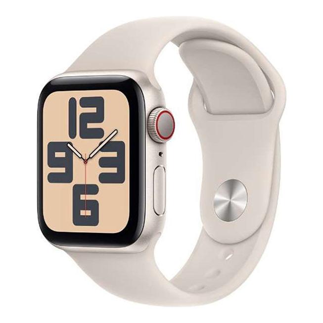 SE 第2世代[40mm/セルラー]アルミ スターライト Apple Watch【… : ゲオ 