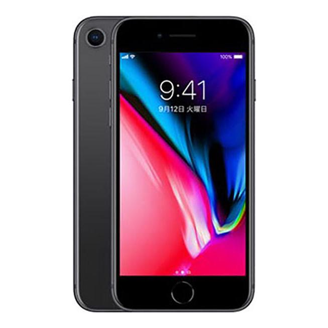 iPhone8[128GB] SIMロック解除 au/UQ スペースグレイ【安心保 … : ゲオ