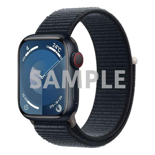Series9[41mm/セルラー]アルミ ミッドナイト Apple Watch【安 … : ゲオ 