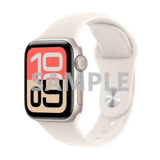 SE 第3世代[40mm/GPS]アルミ スターライト Apple Watch【安心 … : ゲオ