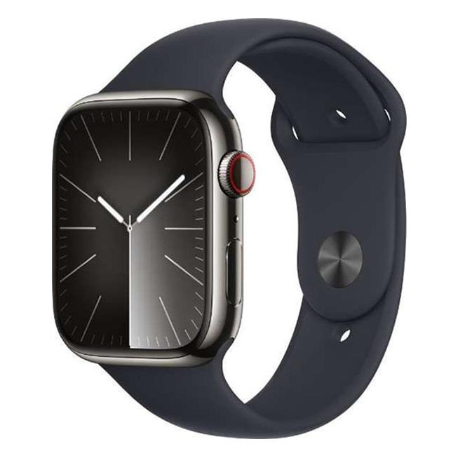 Series9[45mm/セルラー]ステンレス グラファイト Apple Watch … : ゲオ 