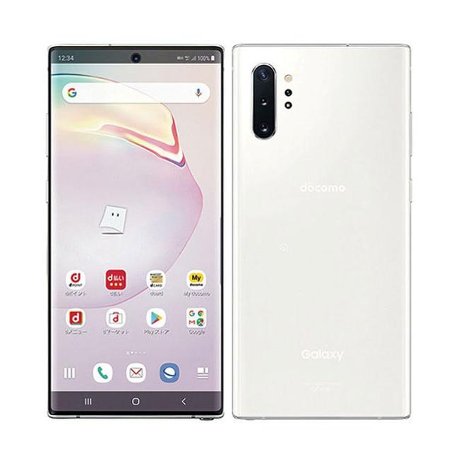 Galaxy Note10+ SC-01M[256GB] docomo オーラホワイト【安心保 