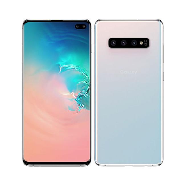 スマートフォン本体 Galaxy S10+ SCV42 au 128GB Galaxy S10+ SCV42[128GB] au プリズムホワイト【安心保証】 : ゲオ