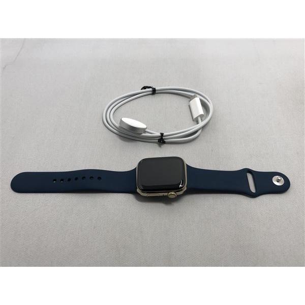 Series7[45mm セルラー]ステンレススチール Apple Watch A2478 