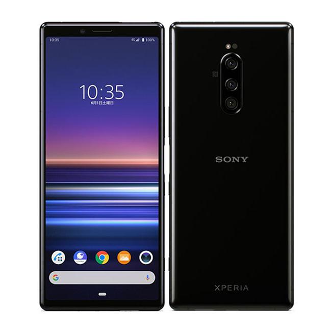 【16】ソフトバンク Xperia1 64GB ブラック 802SO Xperia 1 802SO[64GB] SoftBank ブラック【安心保証】 : ゲオ