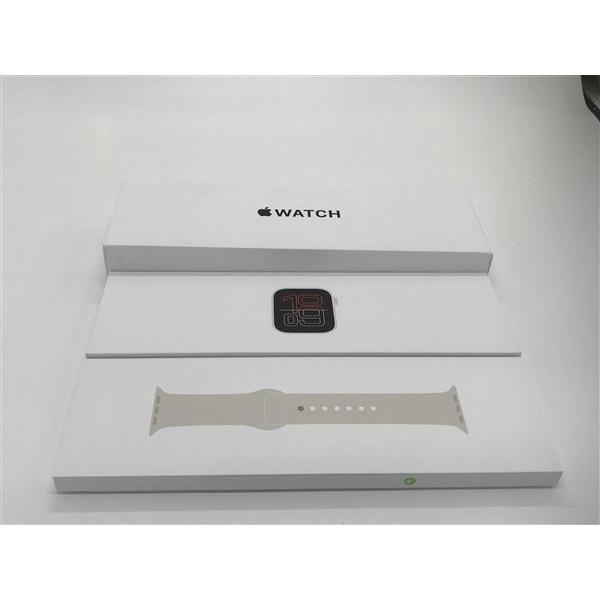 SE 第3世代[40mm/GPS]アルミ スターライト Apple Watch【安心 …_2