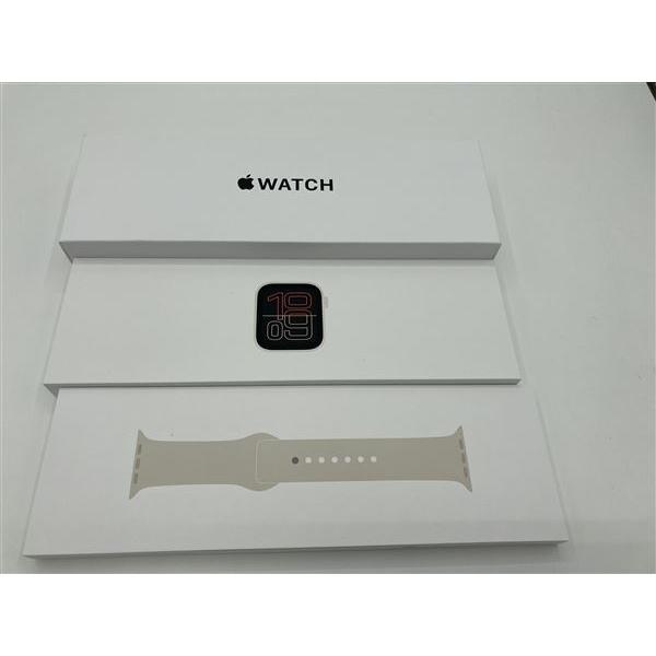 SE 第3世代[40mm/GPS]アルミ スターライト Apple Watch【安心 …_2