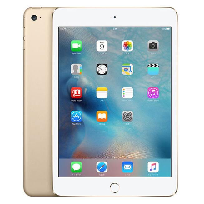 iPad mini (第4世代) 7.9インチ　ゴールド　128GB　セルラー… iPad mini 7.9インチ 第4世代[128GB] セルラー SIMフリー ゴー… : ゲオ