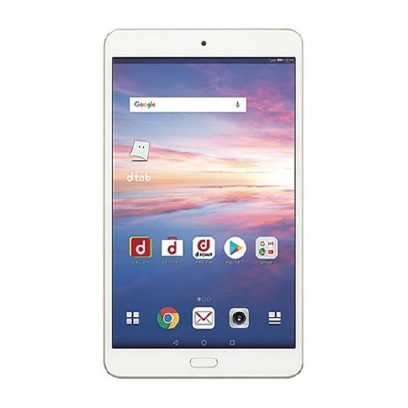 タブレット Huawei dtab Compact d-02K Gold HUAWEI dtab Compact d-02K[32GB] docomo ゴールド【安心保証】 : ゲオ