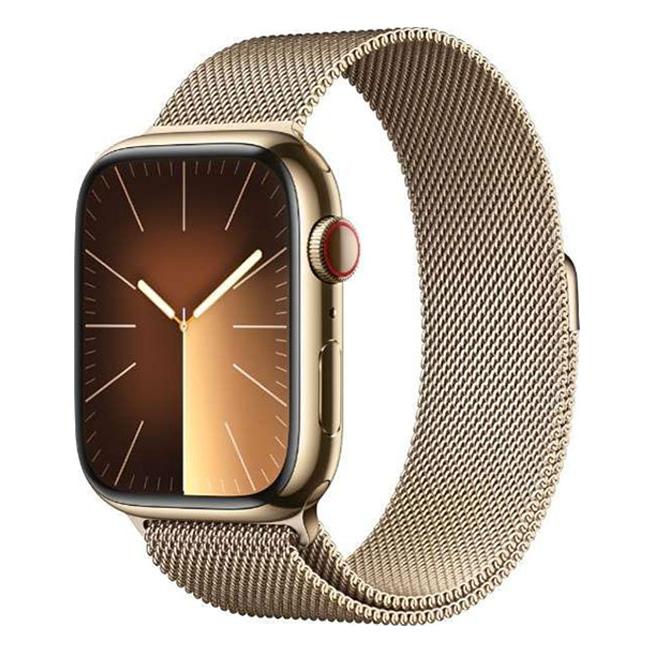 Series9[45mm/セルラー]ステンレス ゴールド Apple Watch【安 … : ゲオ 