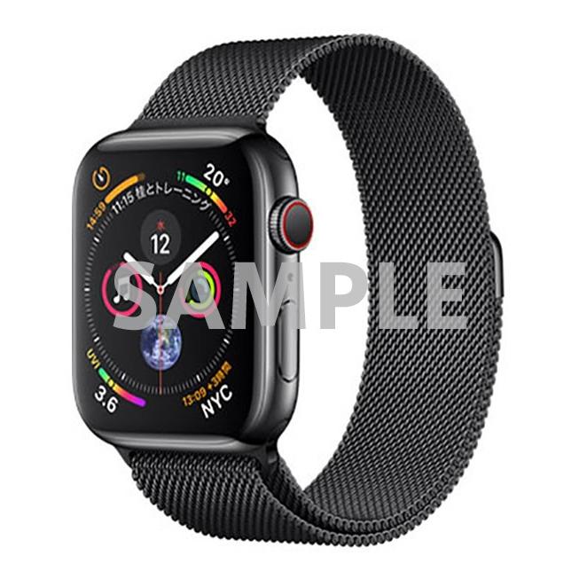 美品 Applewatch series4 44mm ステンレス セルラー Apple Watch series4 セルラー版 44mmステンレス