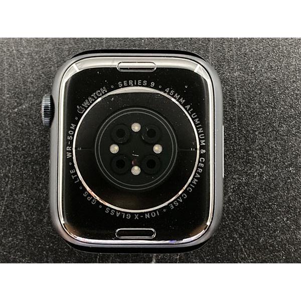Series9[45mm/セルラー]アルミ ミッドナイト Apple Watch【安 …_4