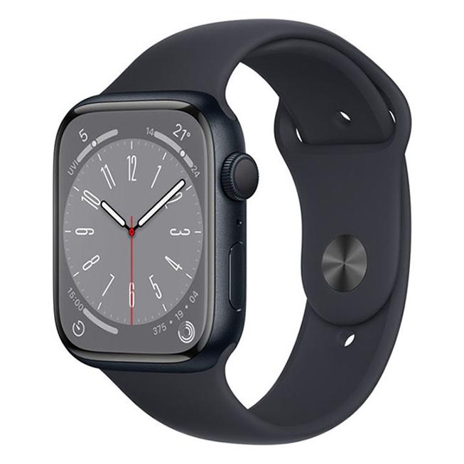 Series8[45mm/GPS]アルミ ミッドナイト Apple Watch【安心保証 
