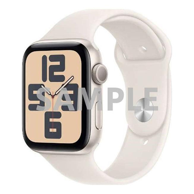 SE 第2世代[44mm/GPS]アルミ スターライト Apple Watch【安心 … : ゲオ 