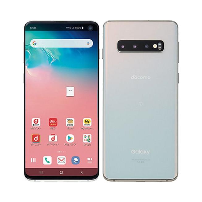 Galaxy - Galaxy S10 プリズムホワイト 128GB ドコモ SIMフリー 美品 Galaxy S10 SC-03L[128GB] docomo プリズムホワイト【安心保証