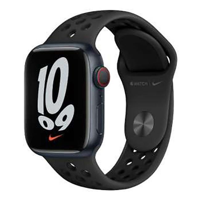 Series7[41mm/セルラー]アルミ ミッドナイト Apple Watch Nike… : ゲオ  