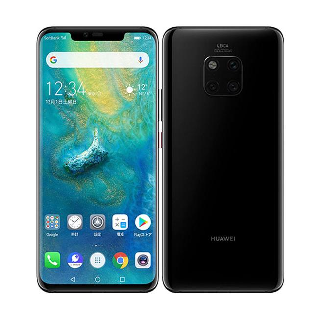 HUAWEI Mate 20 Pro LYA-L09[128GB] SoftBank ブラック【安心 … : ゲオ 