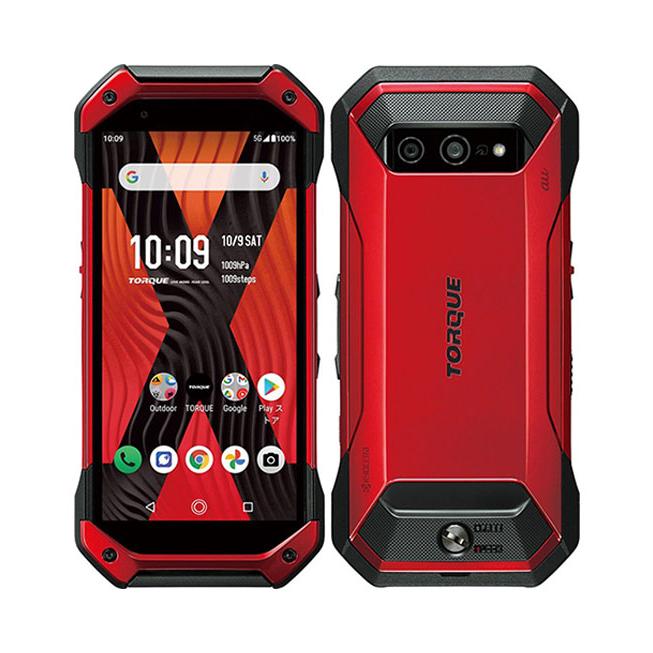 【特価‼️】TORQUE 5G KYG01 京セラ TORQUE 5G KYG01[128GB] au レッド【安心保証】 : ゲオ