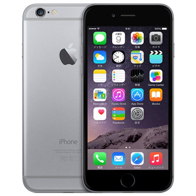 iPhone6 スペースグレイ　64GB 本体のみ iPhone6[64GB] SoftBank スペースグレイ【安心保証】 : ゲオオンライン