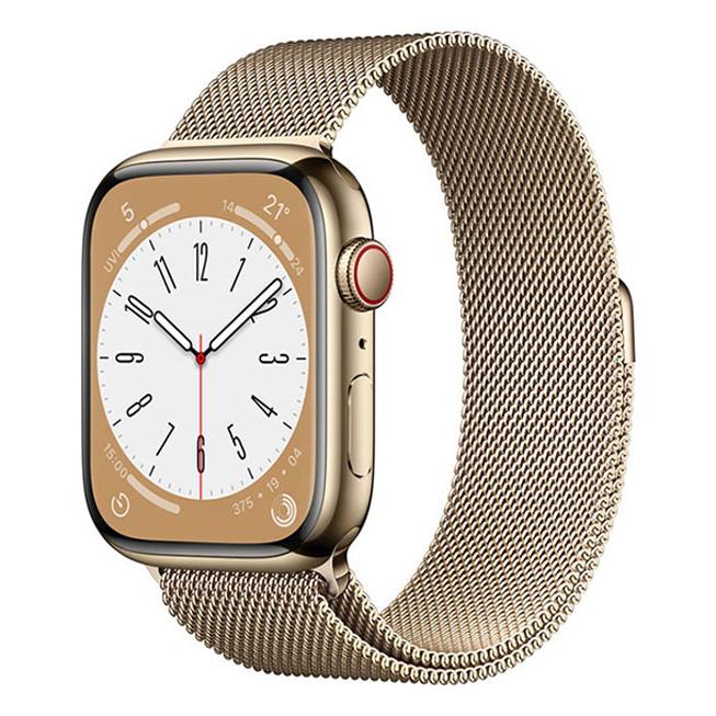 Series8[45mm/セルラー]ステンレス ゴールド Apple Watch【安 … : ゲオ