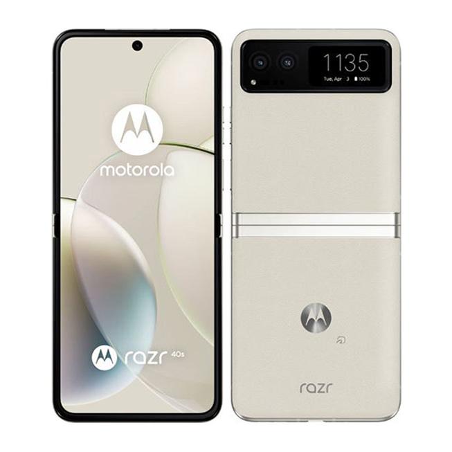 motorola razr 40s XT2323-7[256GB] SoftBank バニラクリーム … : ゲオ