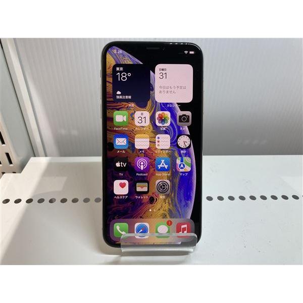 iPhoneXS[256GB] SIMロック解除 au シルバー スマホ iPhone