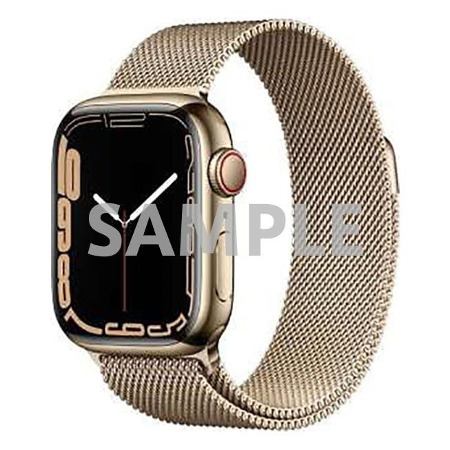 Series7[41mm/セルラー]ステンレス ゴールド Apple Watch【安 … : ゲオ 