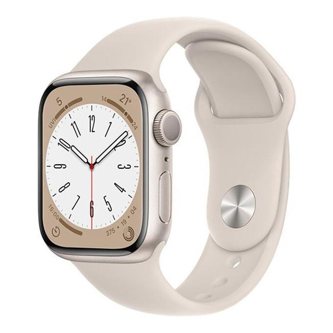 Series8[41mm/GPS]アルミ スターライト Apple Watch【安心保証 
