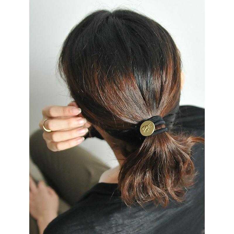 イルビゾンテ Il Bisonte 水牛モチーフ コンチョ付き ヘアゴム ヘアーゴム レディース アクセサリー プレゼント 無料ラッピング対応 Geo Style ジェオスタイル 通販 Yahoo ショッピング