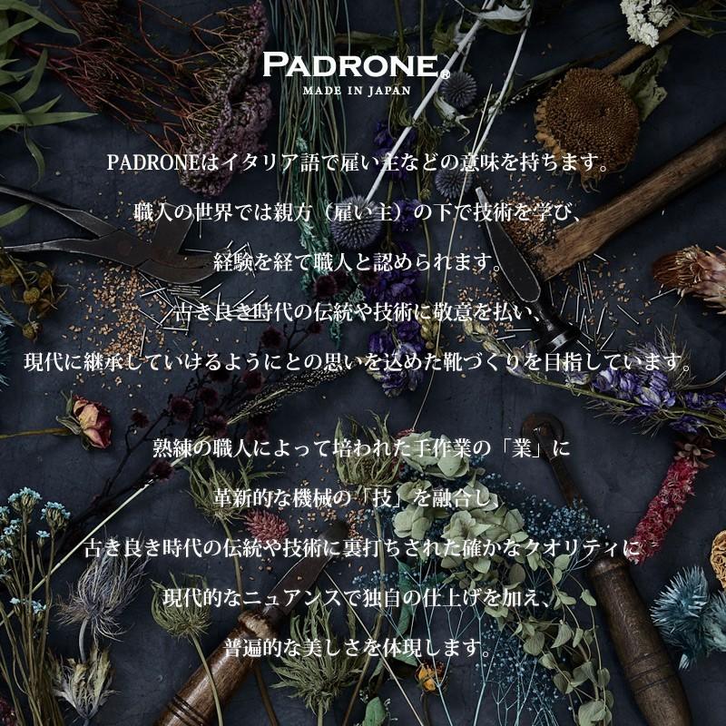 サイズ交換初回片道送料無料 PADRONE パドローネ パドロネ JACK ジャック ダービープレーントゥシューズ メンズ 革靴 短靴 レザーシューズ PU7358-2001-11Cの画像