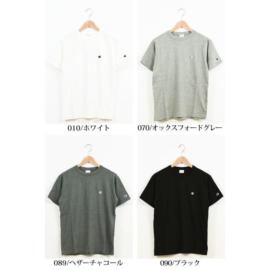 SALEセール10%OFF Champion チャンピオン Tシャツ ベーシックライン クルーネック Tシャツ メンズ 丸首 BASIC LINE CREW NECK T-SHIRTS C3-P300｜geostyle｜10