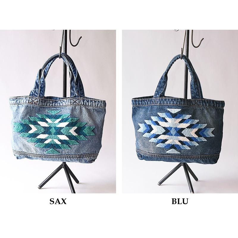 ANTI BALLISTIC バッグ　アンチバリスティク　デニム　オルテガ模様 ANTI BALLISTIC バッグ アンチバリスティク デニム オルテガ模様