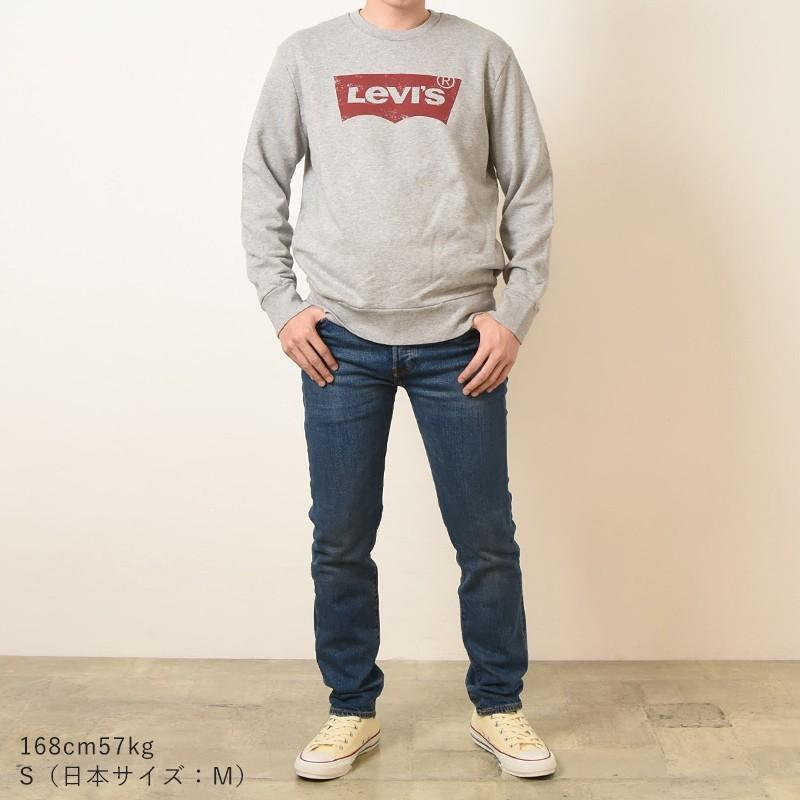 SALEセール42%OFF LEVI'S リーバイス リラックス バットウィング ロゴ スウェットシャツ 長袖 メンズ トレーナー 大きいサイズ 19492｜geostyle｜08