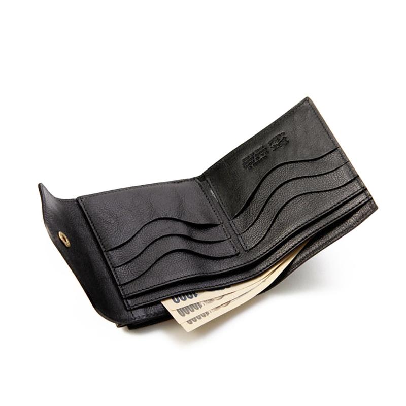 IL BISONTE（イルビゾンテ） 正規取扱店 レザー がま口付き 2つ折り