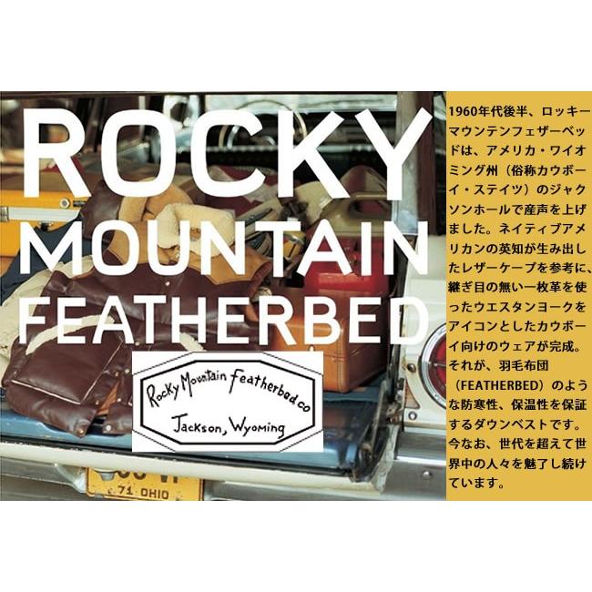 Rocky Mountain Featherbed ロッキーマウンテン メンズ 襟付きレザー