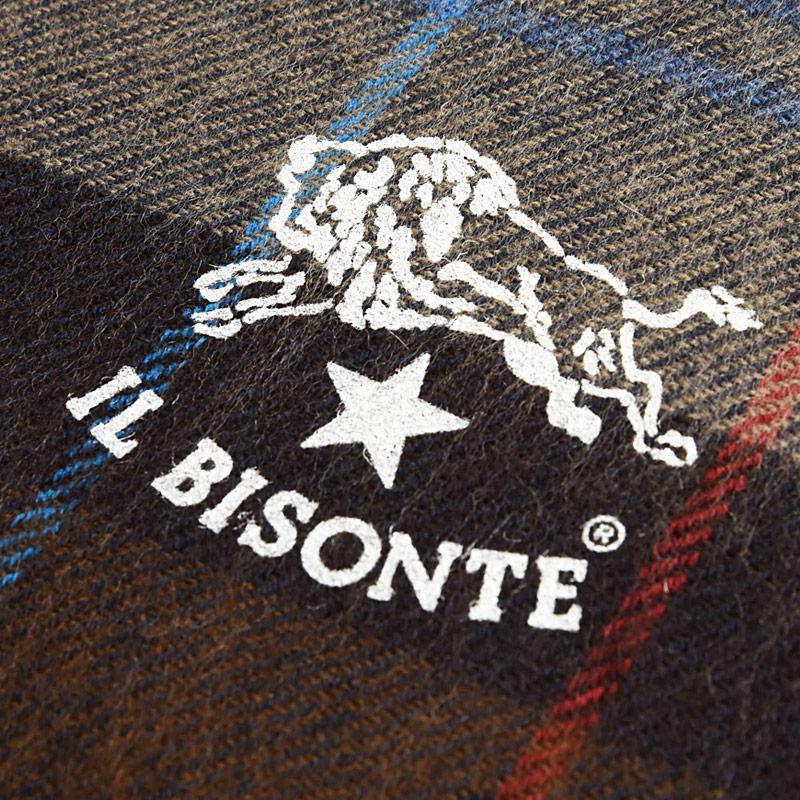 IL BISONTE 国内正規取扱店 イルビゾンテ ウール チェック
